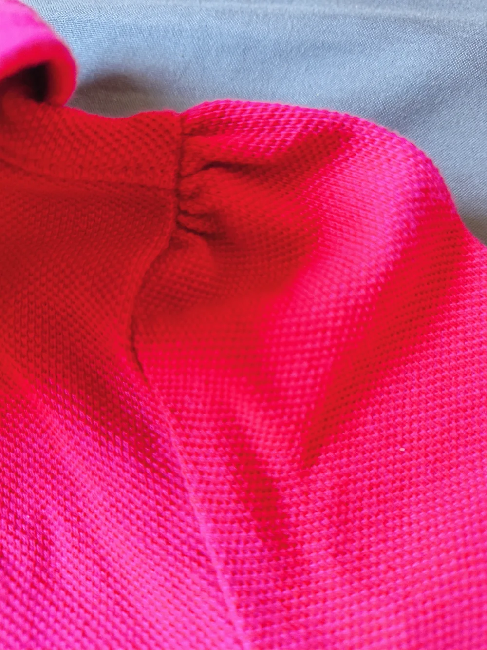 Ralph Lauren Hot Pink Polo with Cream Pony Embroidery